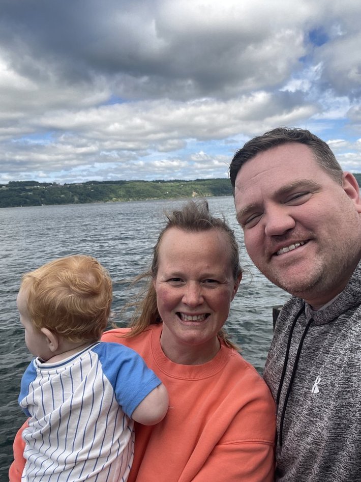Czaperacker and family